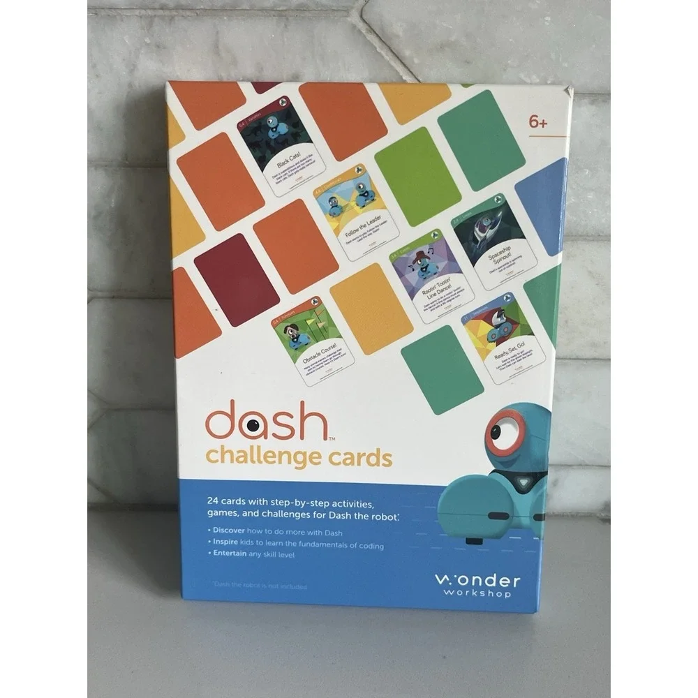 Wonder Workshop Dash Challenge Cards Set Robot Accessory
